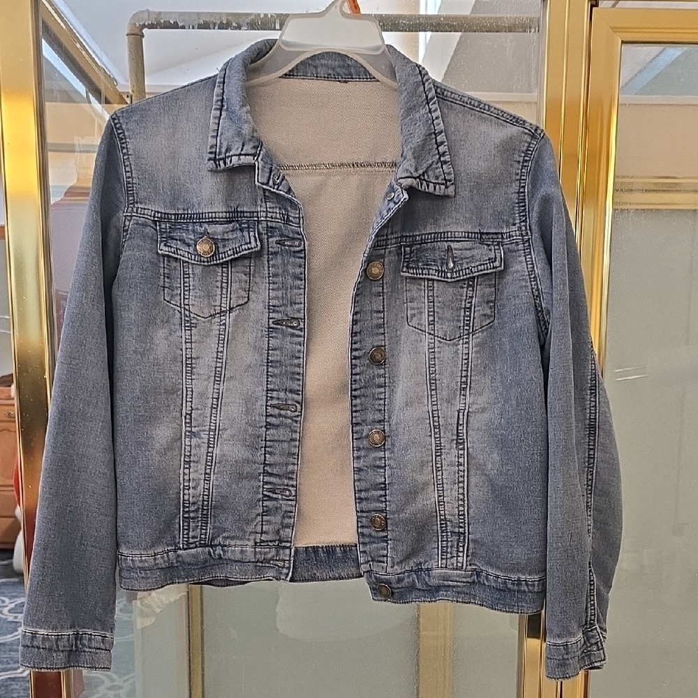Buffalo David Bitton Blue Jean Jacket Classic Design